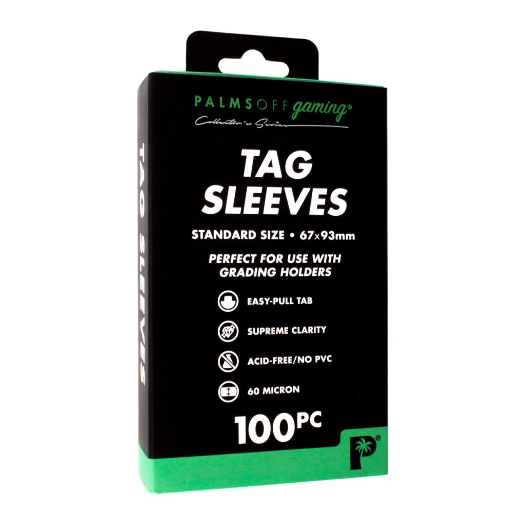 Palms Off Gaming: Tag Sleeves – 100pc