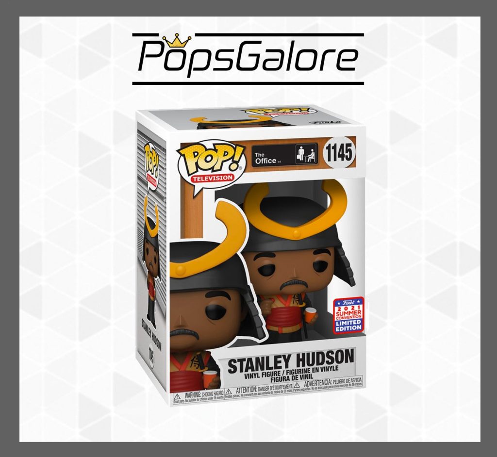 The Office – Stanley Hudson as Warrior #1145 (NYCC Fall Convention 2021) – Pop Vinyl