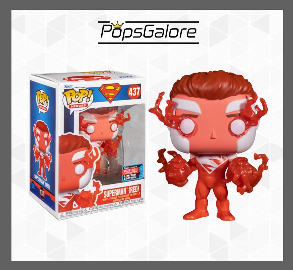 Superman “Red” #437 (Fall Convention 2022) – Pop Vinyl