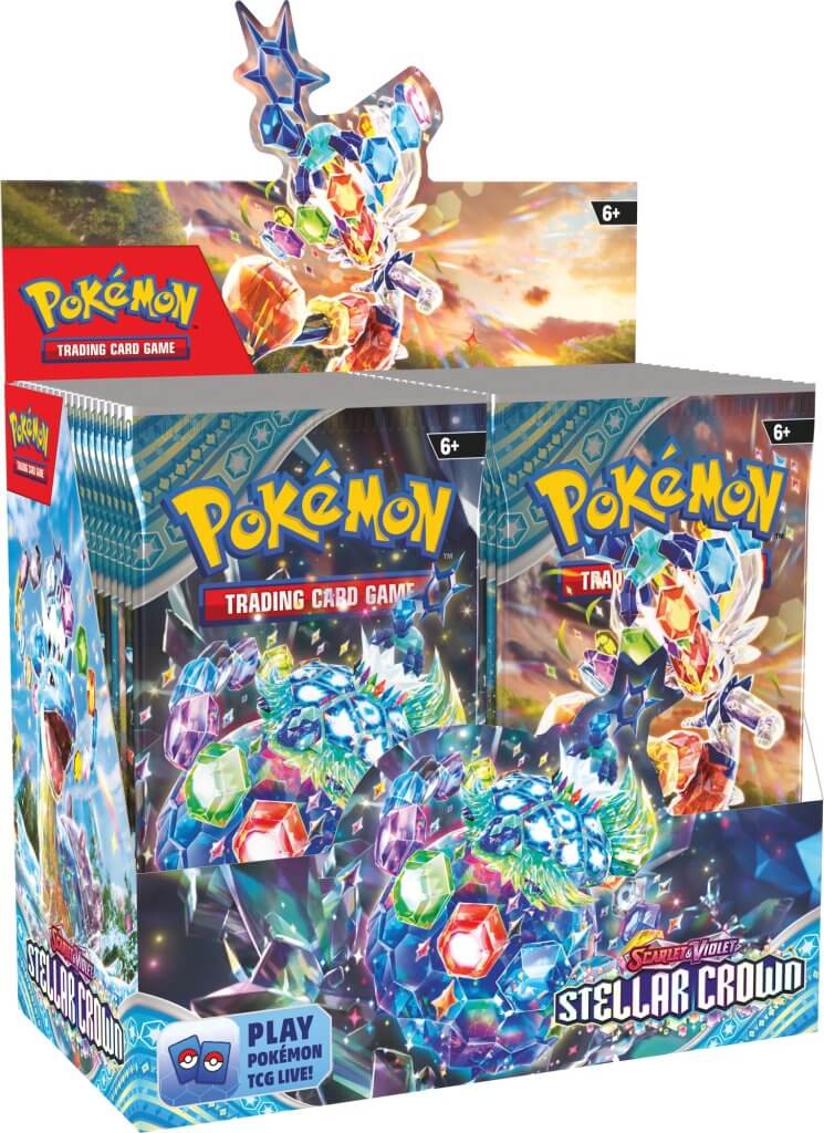 Pokemon TCG: Scarlet & Violet – Stellar Crown Booster Box