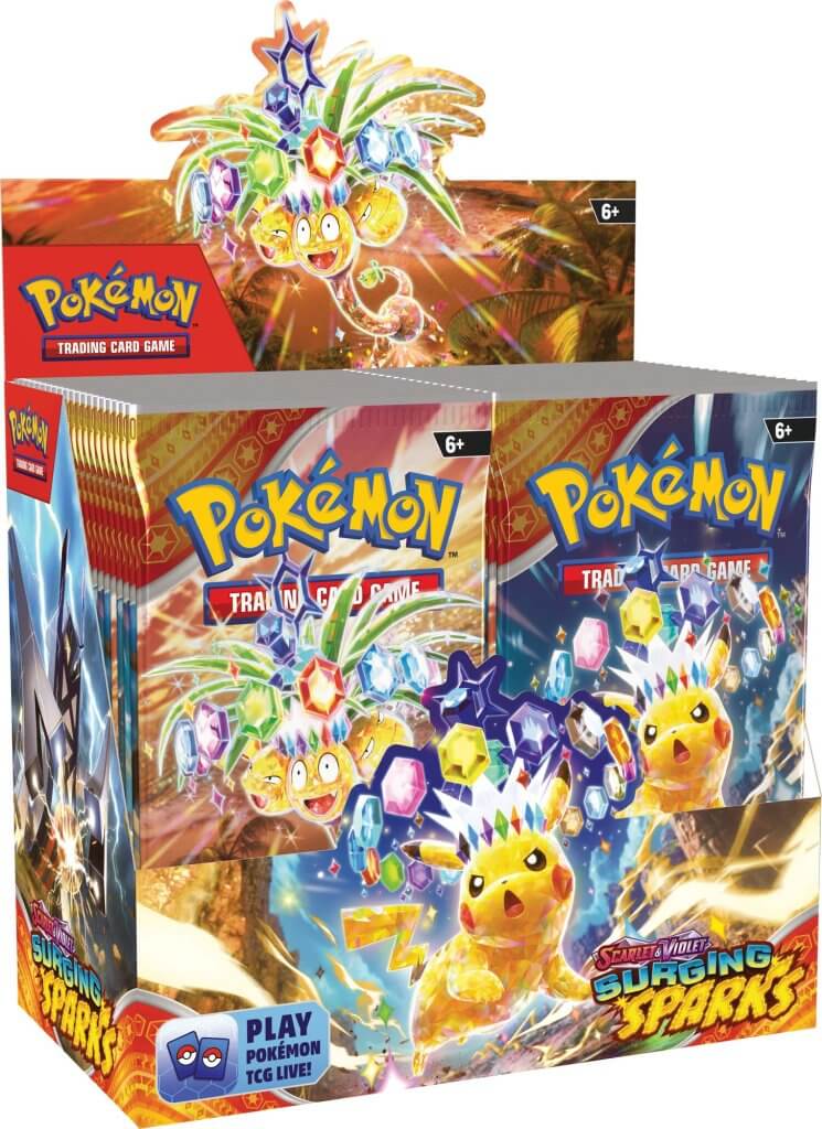 [Pre-Order] Pokemon TCG: Scarlet & Violet 8 – Surging Sparks Booster Box