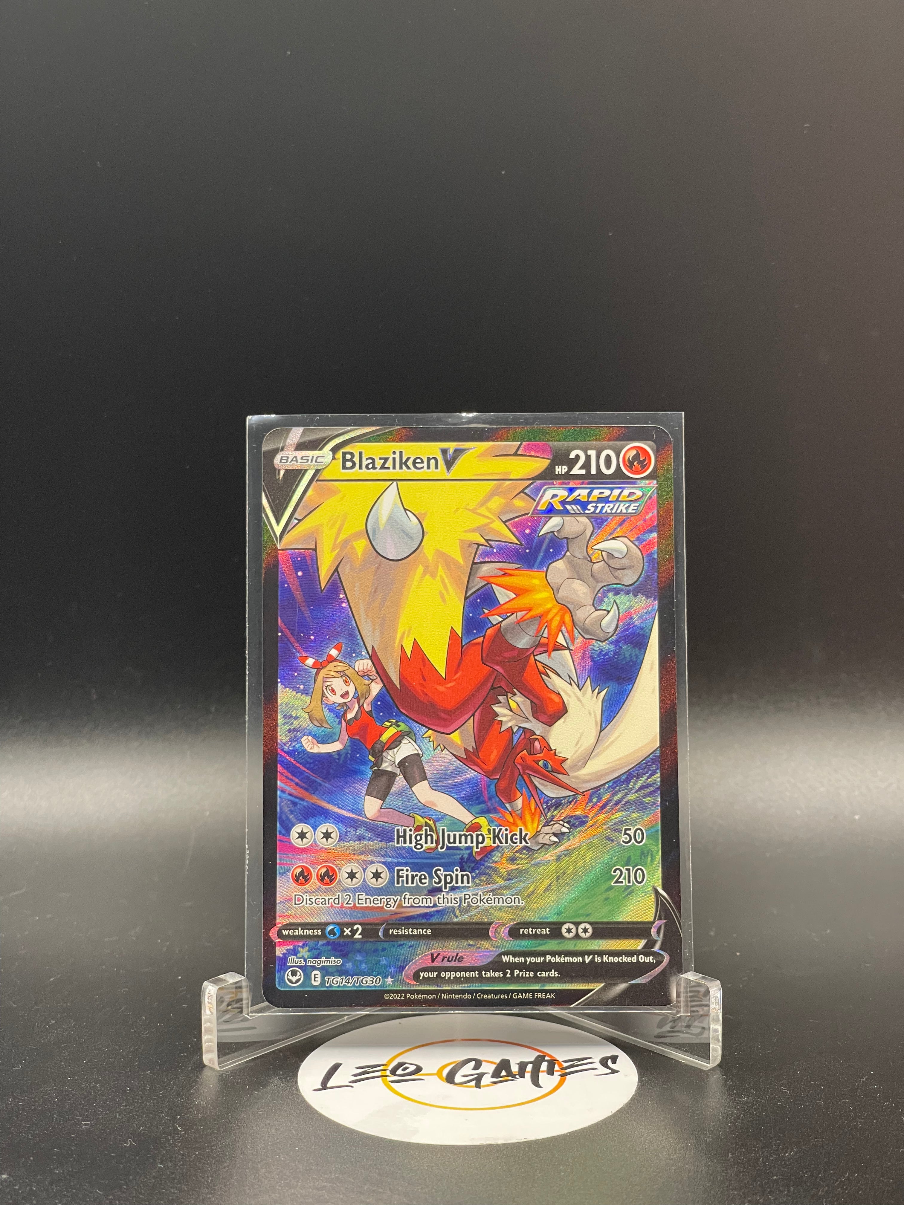 Blaziken V TG14/TG30 [Silver Tempest]