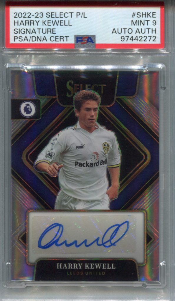 2022-23 Select P/L Harry Kewell Signature PSA/DNA Cert PSA 9 Authentic Auto