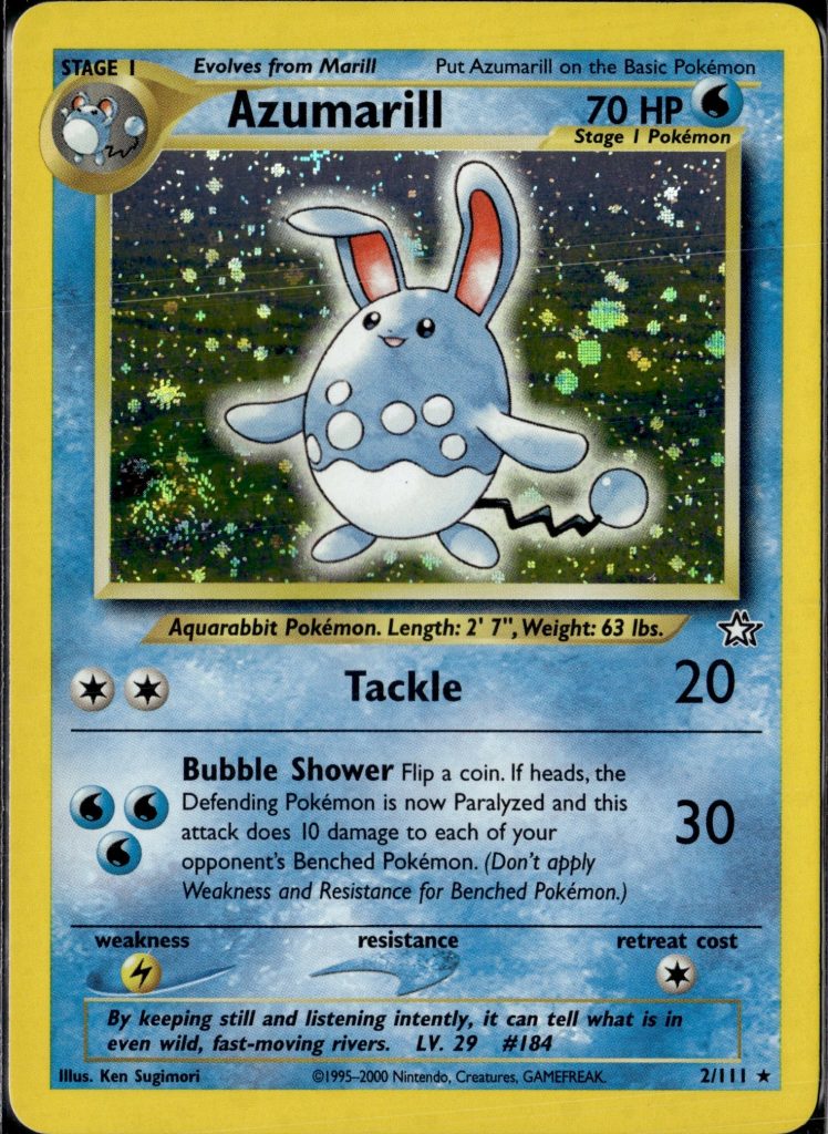 Azumarill Holo 2/111 [Neo Genesis]