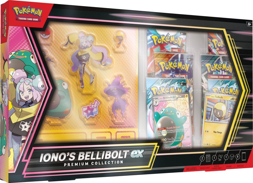 Pokemon TCG: Iono’s Bellibolt ex Premium Collection Box