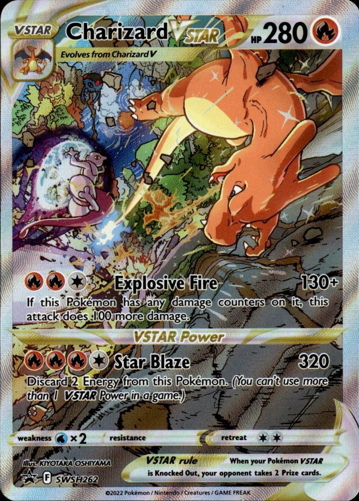 Charizard Vstar Black Star Promo SWSH262