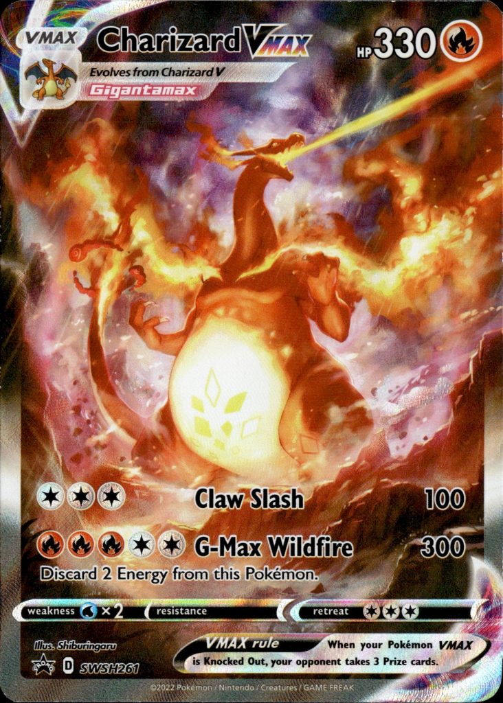 Charizard Vmax Black Star Promo SWSH261