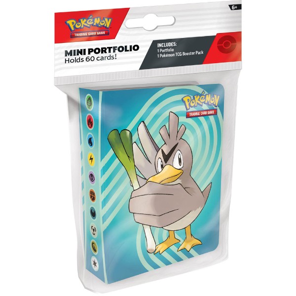 Pokemon TCG : 2025 Mini Portfolio w/ Journey Together Booster Pack