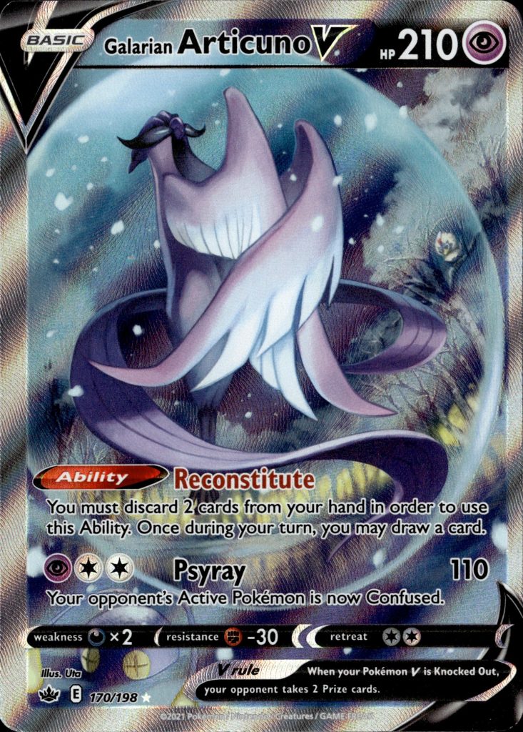 Galarian Articuno V 170/198 [Chilling Reign]