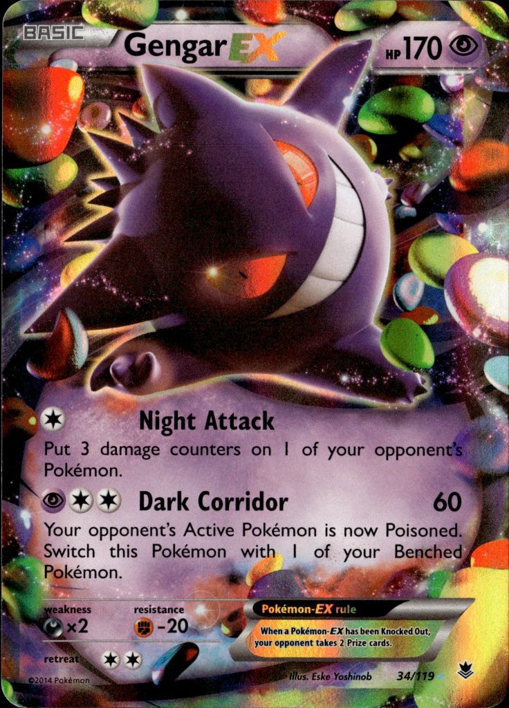 Gengar EX 34/119 [Phantom Forces]