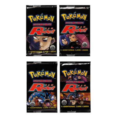 Team Rocket Booster Pack Art Set