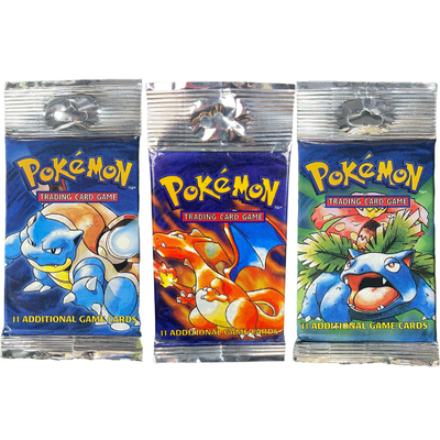 Base Set Booster Pack Art Set (Long Crimp)