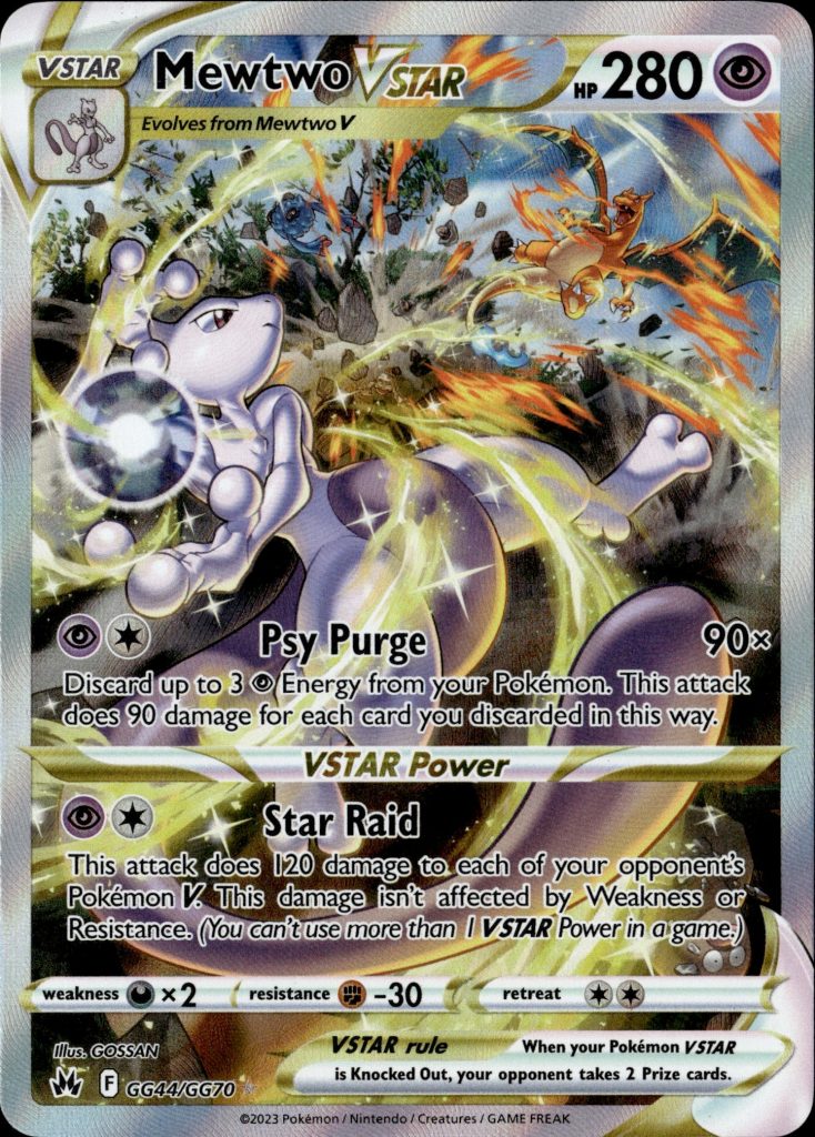 Mewtwo VSTAR GG44/GG70 [Crown Zenith]