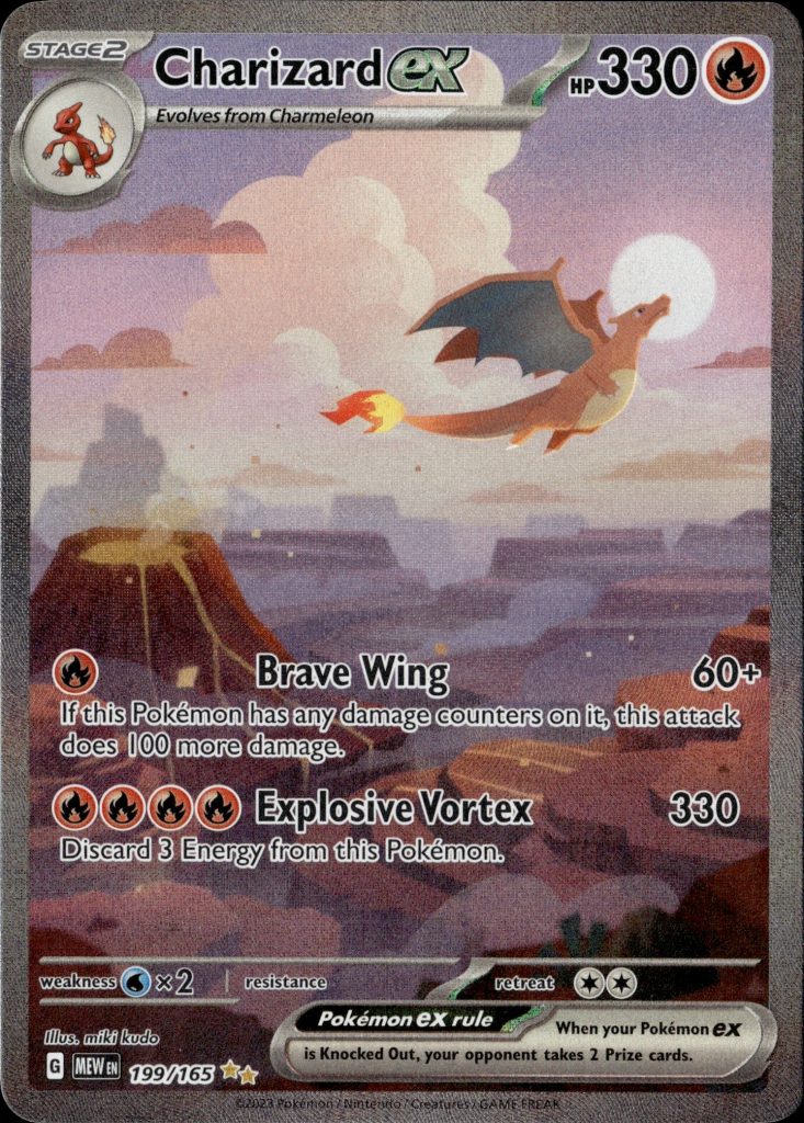 Charizard ex 199/165 [151 Mew]