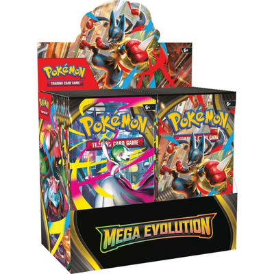 Pokemon TCG: Mega Evolution Enhanced Booster Box Pre-Order [Released Date: 26/9/25]