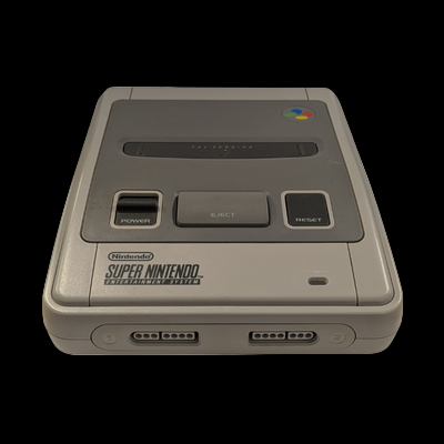 Super Nintendo Console [Cables and 2x Controllers Included]