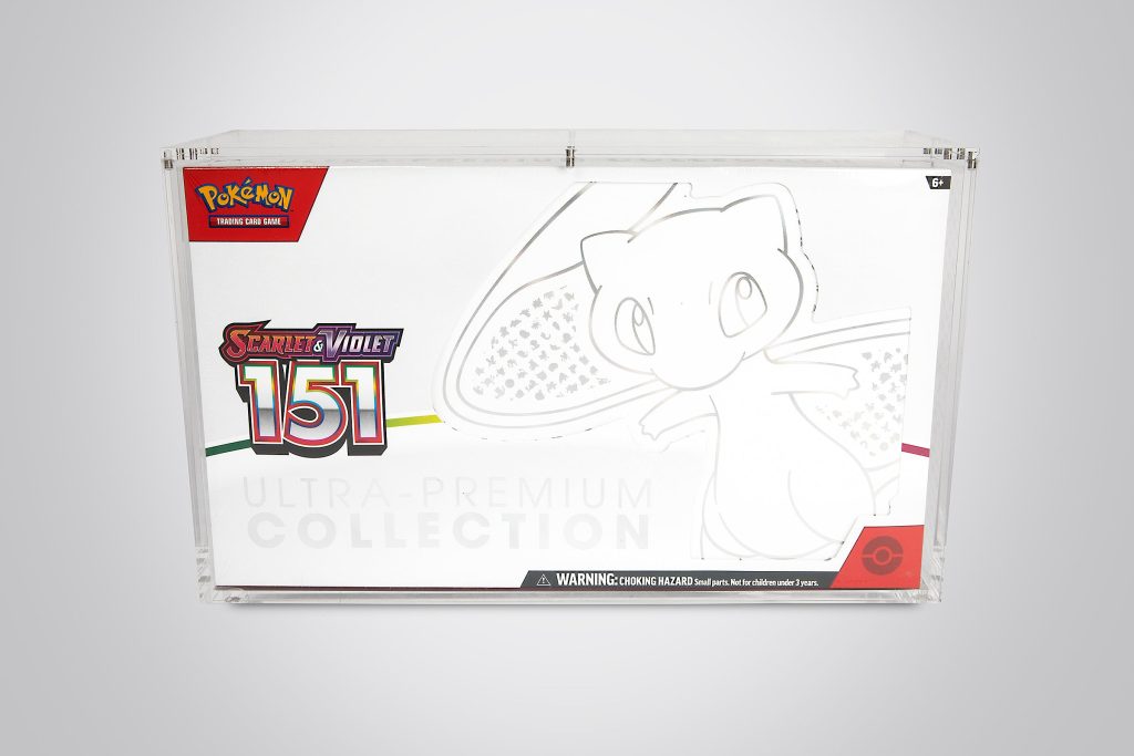 Prismatic Evolutions Super-Premium Collection Acrylic Case