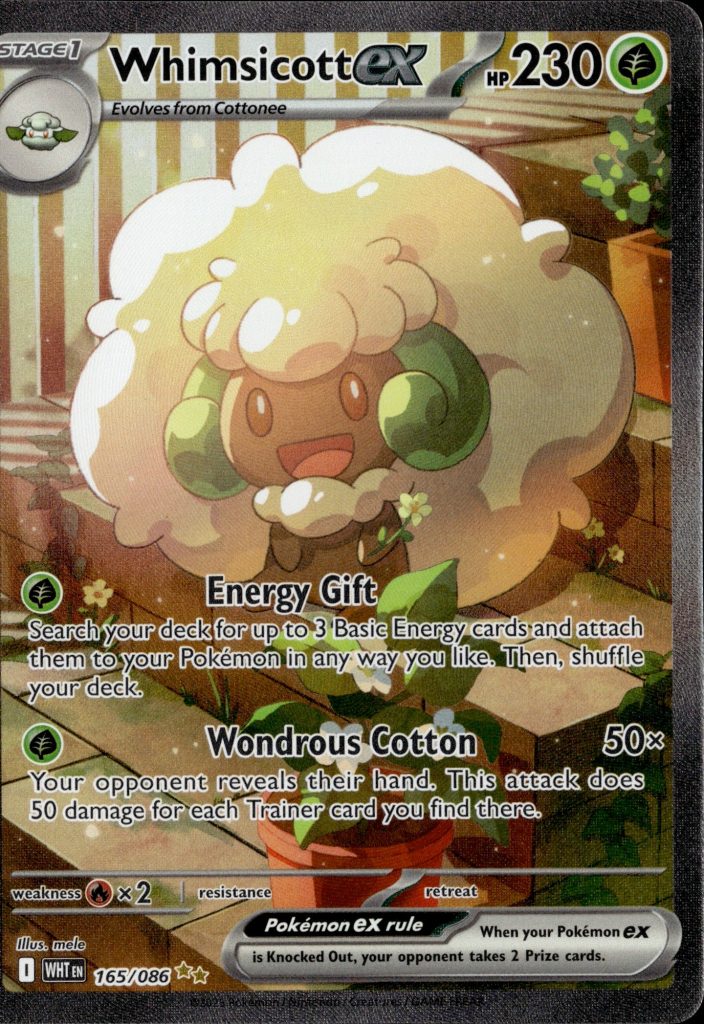 Whimsicott ex 165/086 [White Flare]