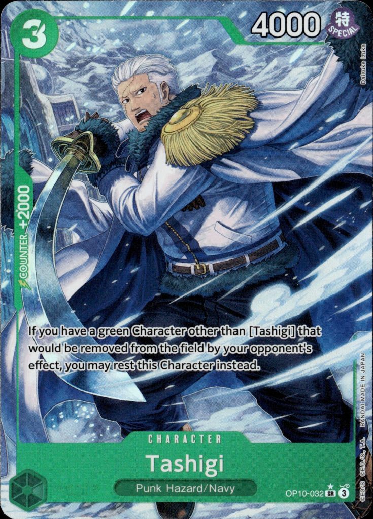 Tashigi OP10-032 Alternate Art