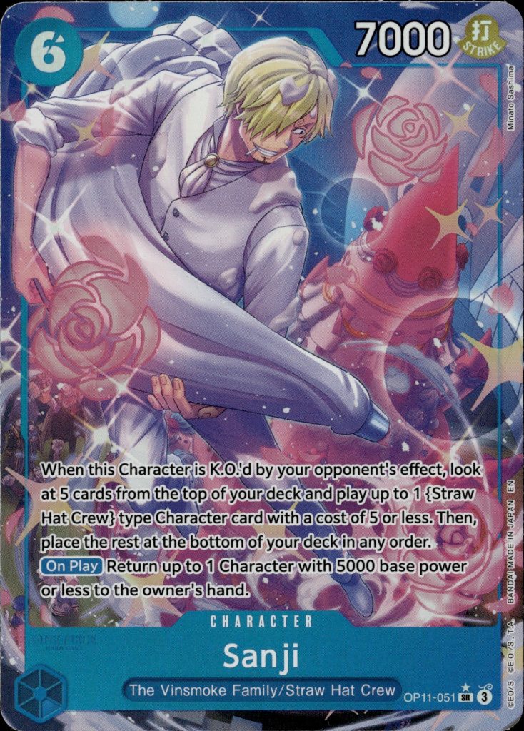 Sanji OP11-051 Alternate Art