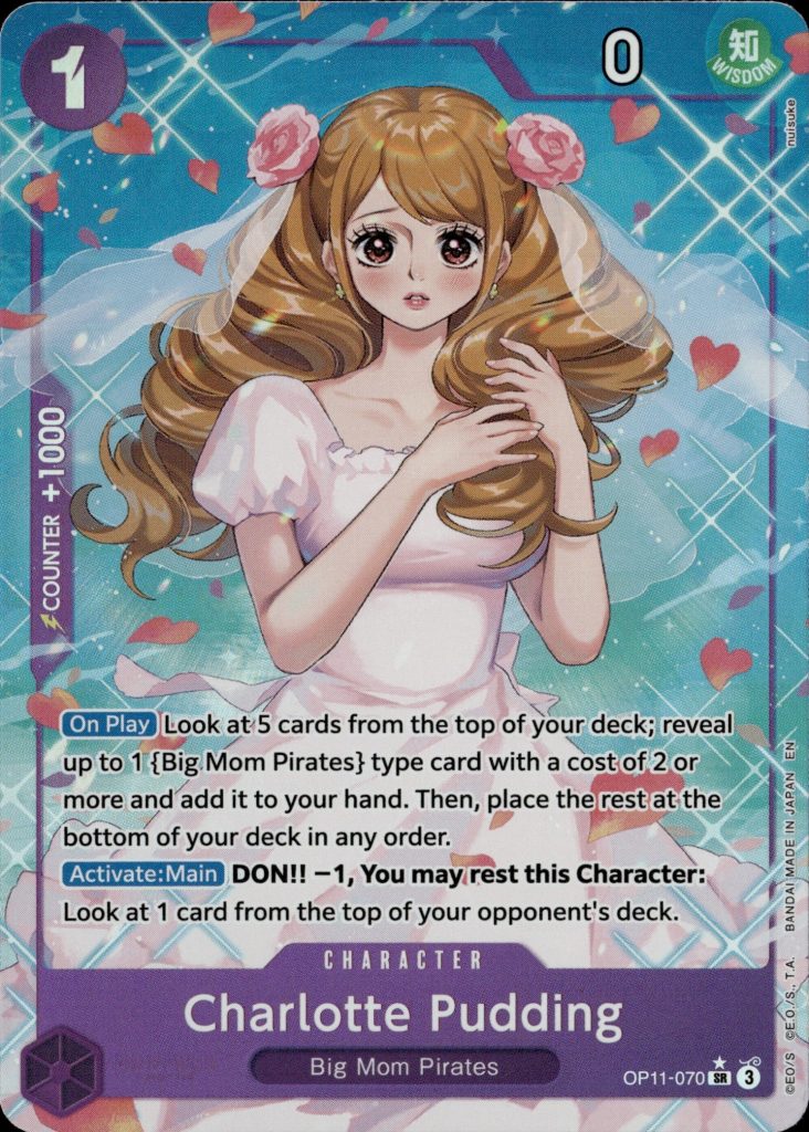 Charlotte Pudding OP11-070 Alternate Art