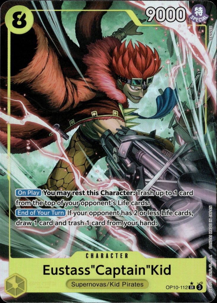 Eustass “Captain” Kid OP10-112 Alternate Art