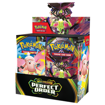 Mega Evolution: Perfect Order Booster Box Pre-Order 27/3/26