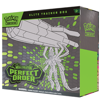 Mega Evolution: Perfect Order Elite Trainer Box Pre-Order 27/3/26