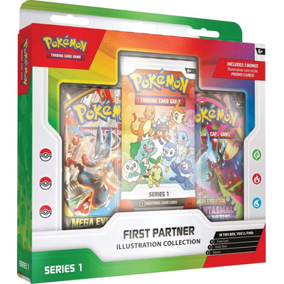 Pokemon TCG: First Partner Illustration Collection Series One