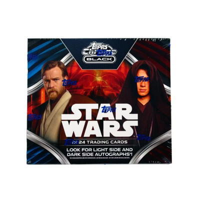 2024 Topps Star Wars Chrome Black Hobby Box