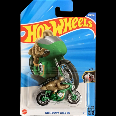 Hot Wheels: 1966 Triumph Tiger 100 Treasure Hunt
