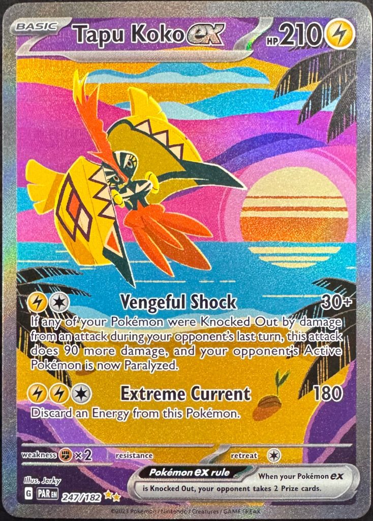 Tapu Koko EX 247/182 [Paradox Rift]
