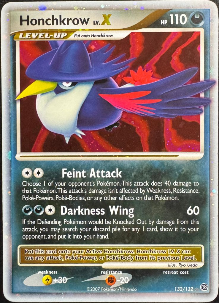 Honchkrow lv.X 132/132 [Secret Wonders]