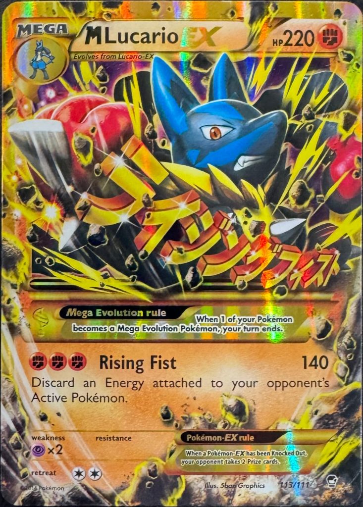 M Lucario EX 113/111 [Furious Fists]
