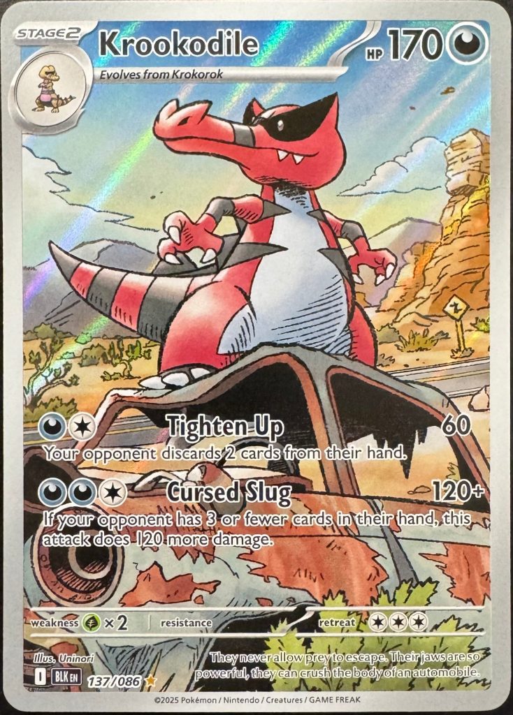 Krookodile 137/086 [Black Bolt]