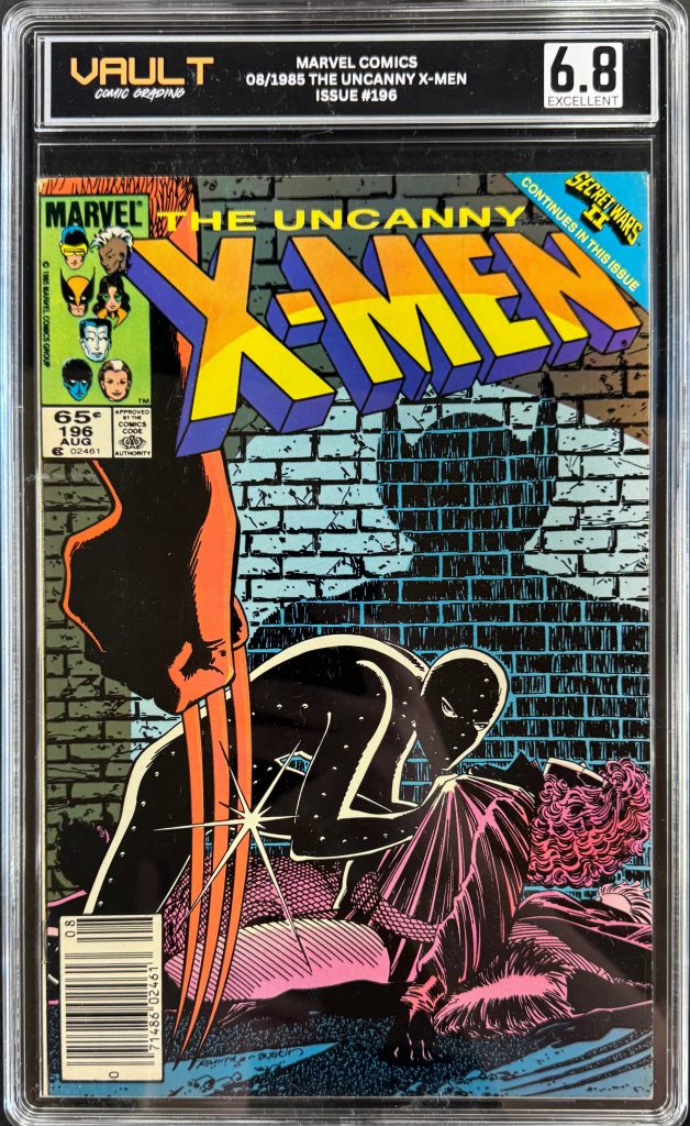The Uncanny X-Men #196 08/1985 Vault 6.8
