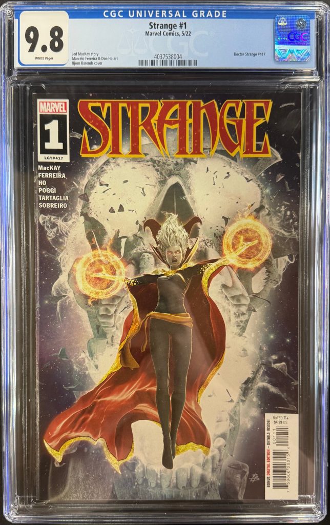 Strange #1 5/22 CGC 9.8