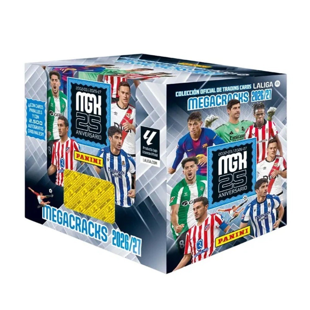 Panini 2026/2027 La Liga Megacracks Trading Cards Booster Box