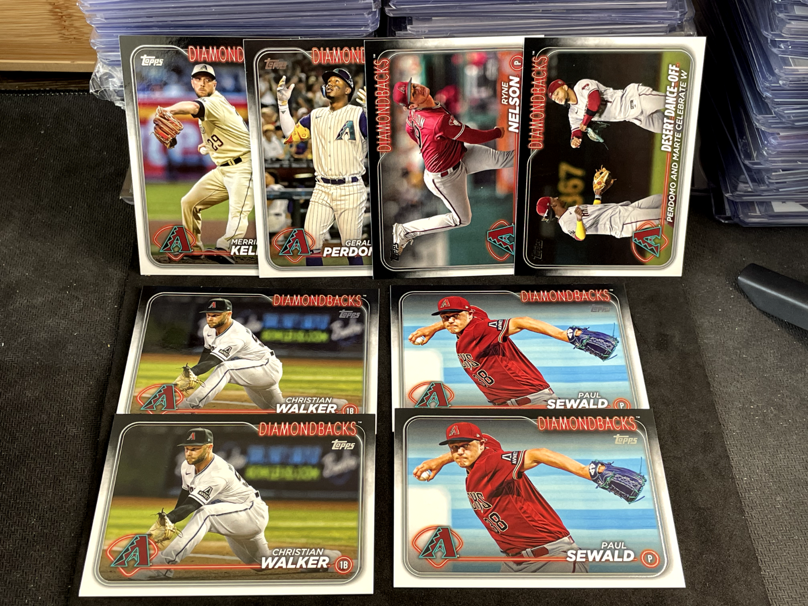 8-Card-2024-Topps-Series-One-Arizona-Diamondbacks-Lot-Perdomo-Sewald-Walker-315402681663