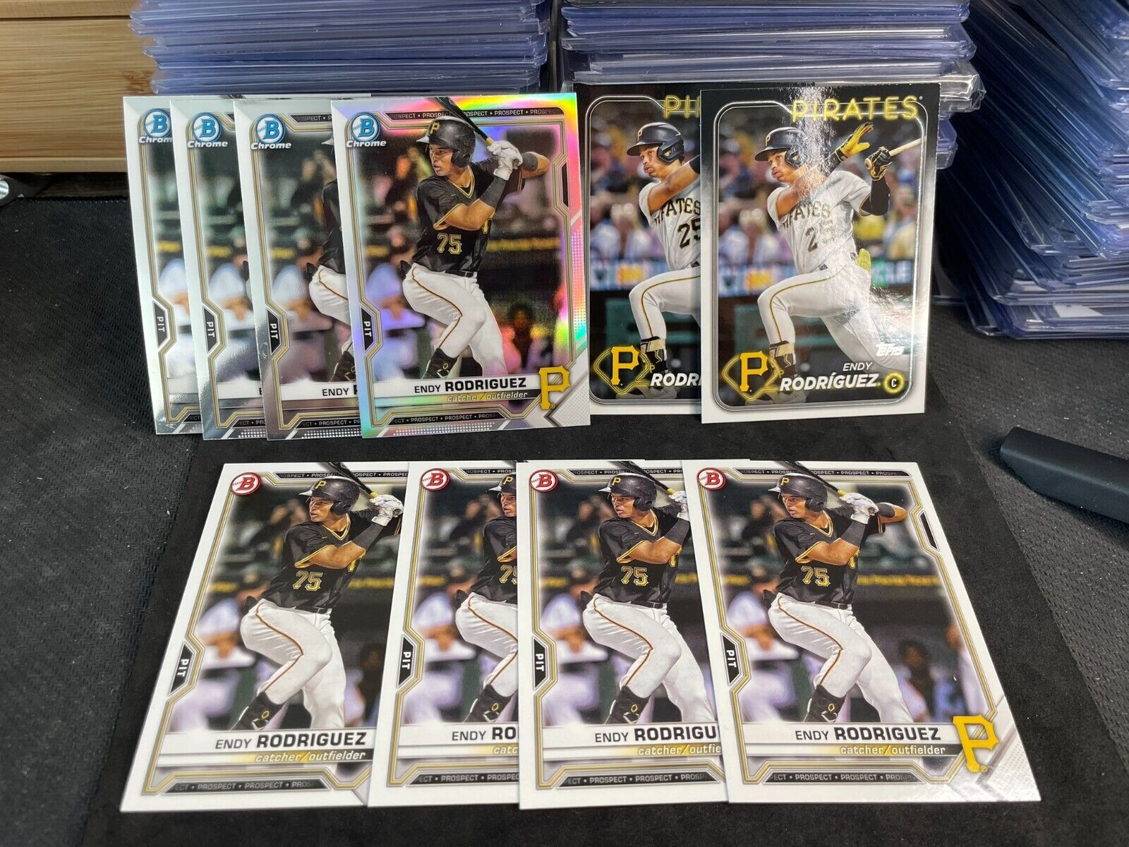 10x-Card-Endy-Rodriguez-Rookie-And-Prospect-Lot-2024-Topps-Series-1-Refractor-315260231245