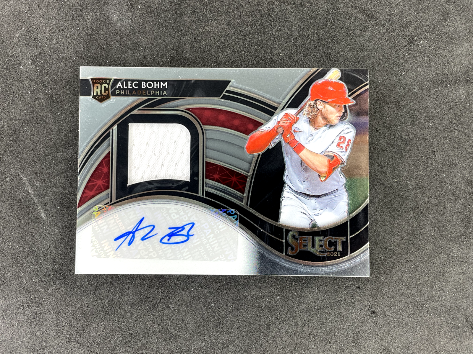 2021-Panini-Select-Alec-Bohm-Rookie-Patch-Auto-299-RJA-AB-Philadelphia-Phillies-315404949667
