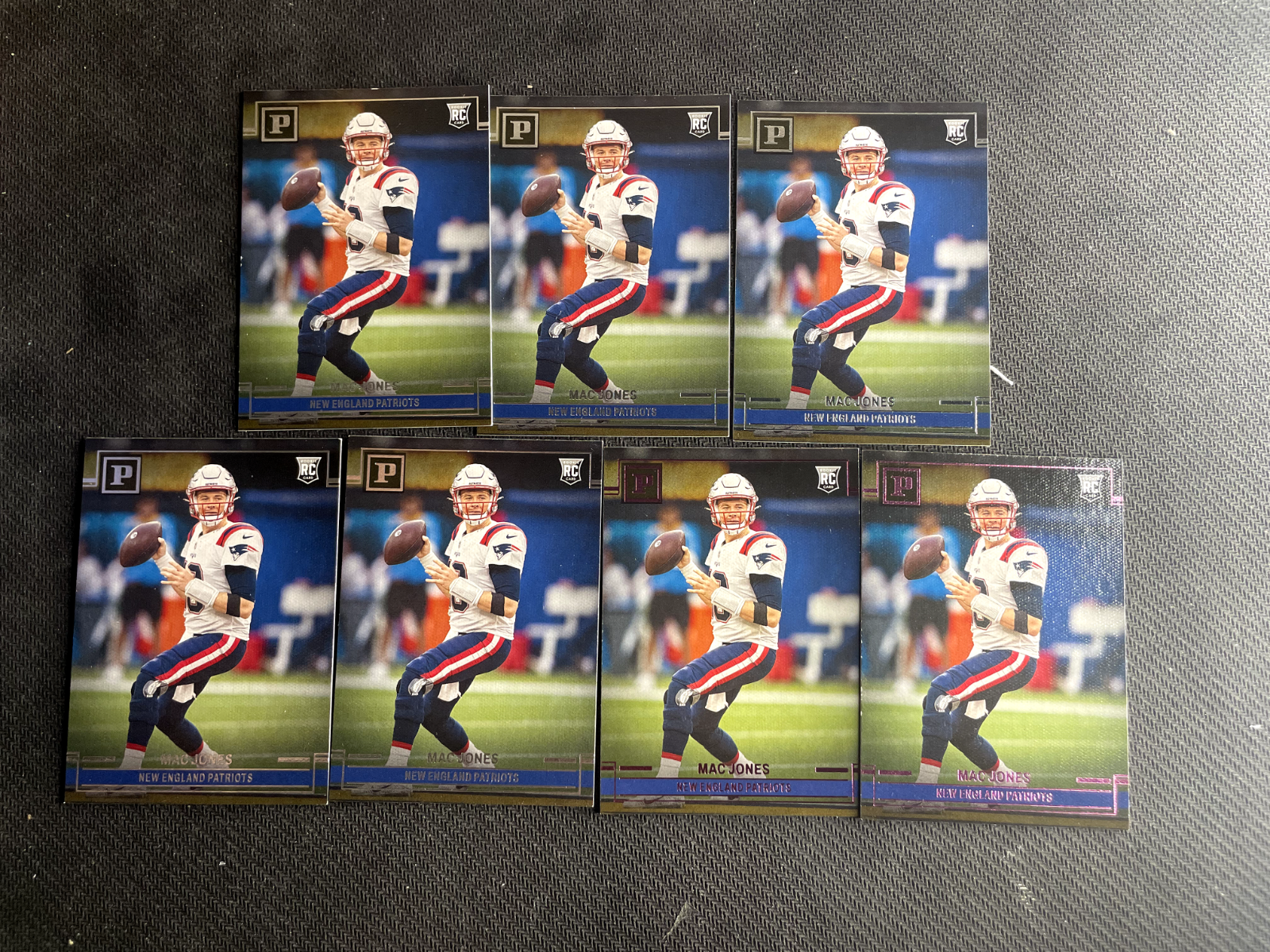 2021-Panini-Chronicles-Football-Mac-Jones-27-Card-Rookie-Lot-New-England-Patriot-315399781748-2