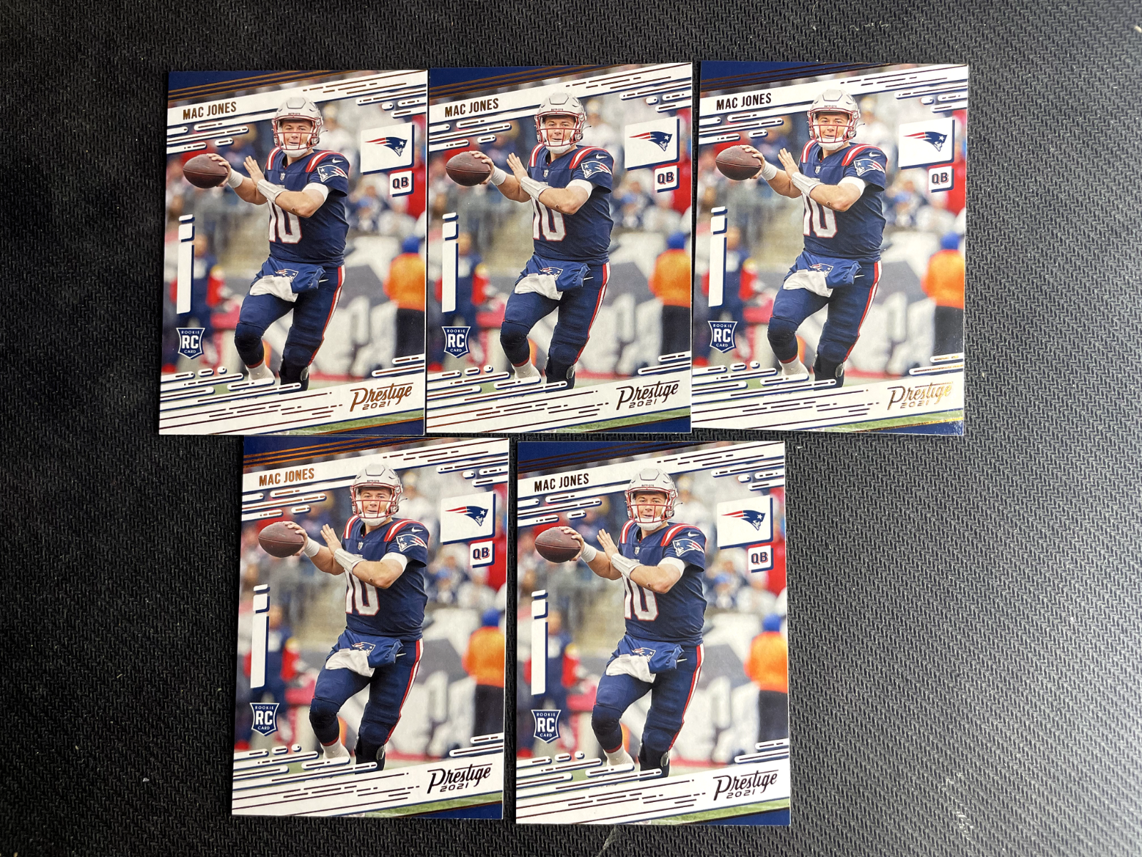 2021-Panini-Chronicles-Football-Mac-Jones-27-Card-Rookie-Lot-New-England-Patriot-315399781748-3