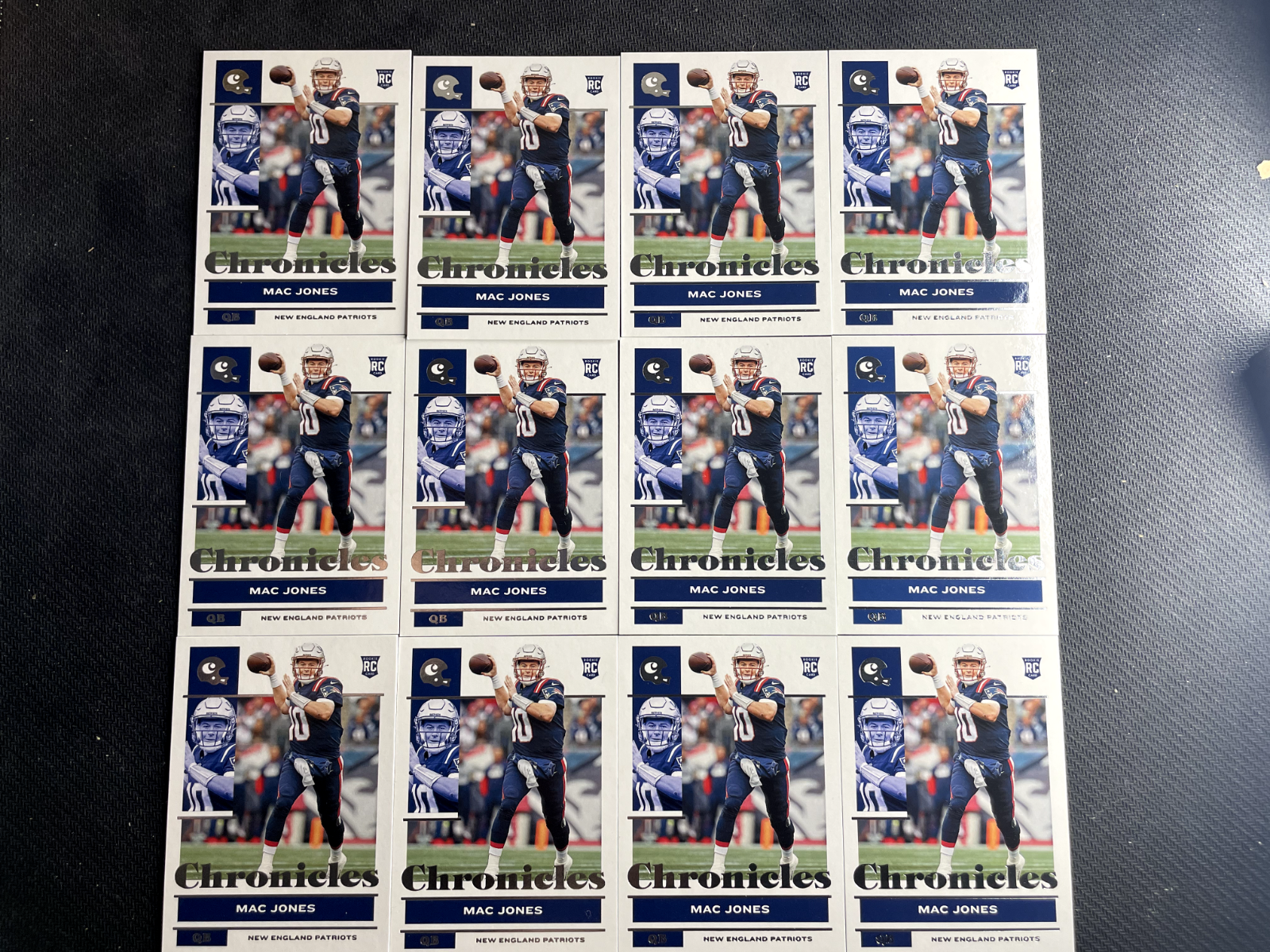 2021-Panini-Chronicles-Football-Mac-Jones-27-Card-Rookie-Lot-New-England-Patriot-315399781748-4