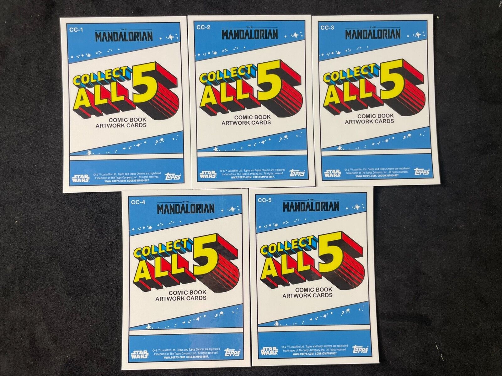 2022-Topps-Chrome-Star-Wars-The-Mandalorian-Comic-Book-Artwork-Complete-Set-No2-315311197459-2