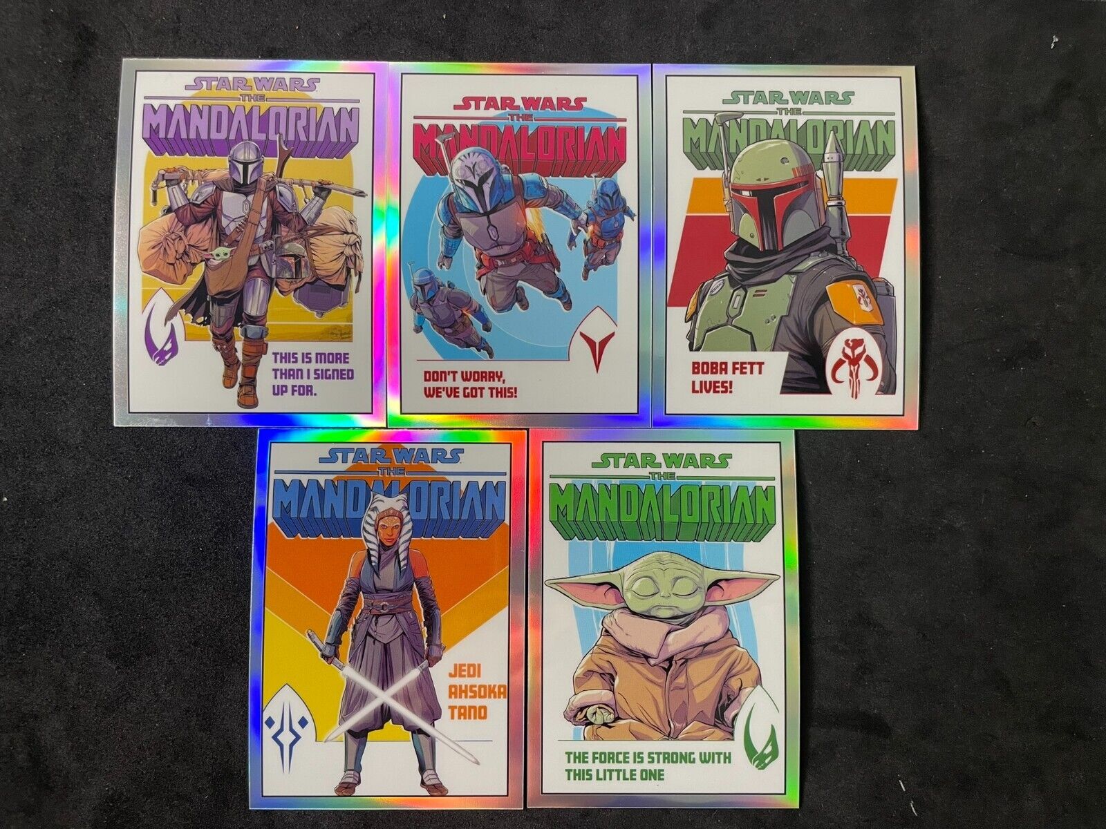 2022-Topps-Chrome-Star-Wars-The-Mandalorian-Comic-Book-Artwork-Complete-Set-No2-315311197459
